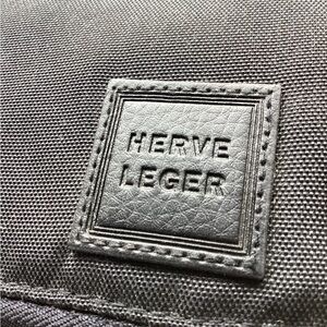 Herve Leger toiletry bag